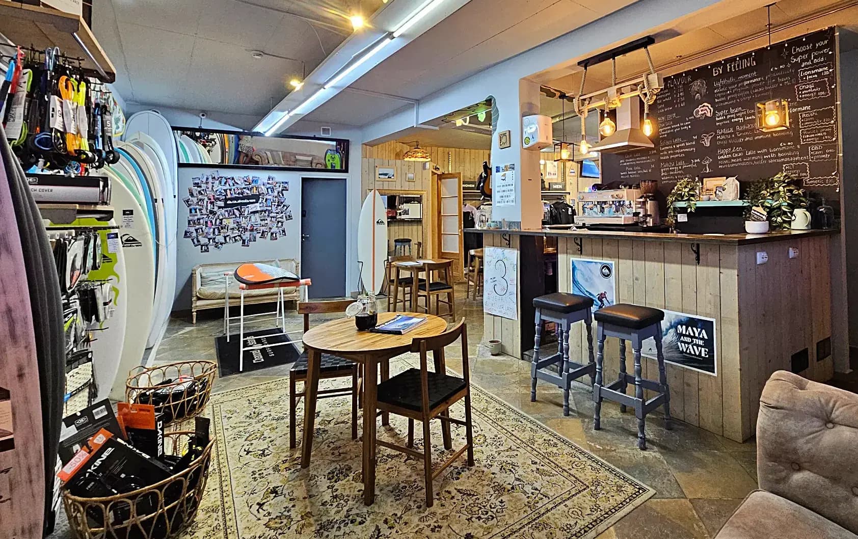 Surfboards at Quiksilver Lagos