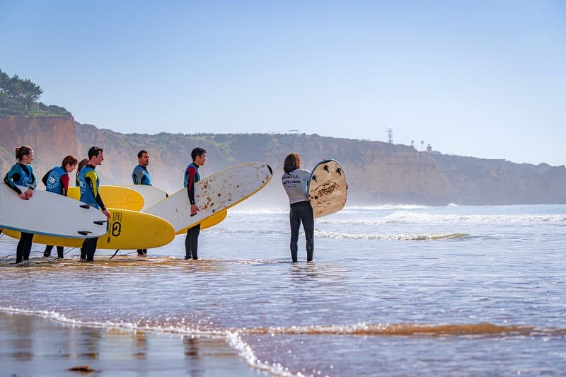 Enjoying the surf in Lagos