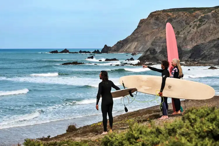 Surfboard rentals in Lagos, Portugal